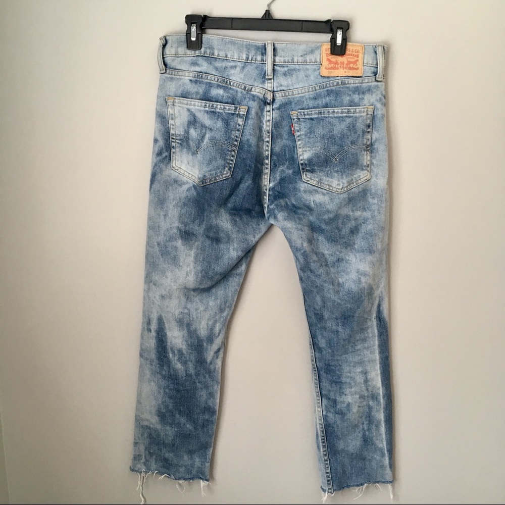 Levi’s 508 bleached vintage denim sz 30 high waist